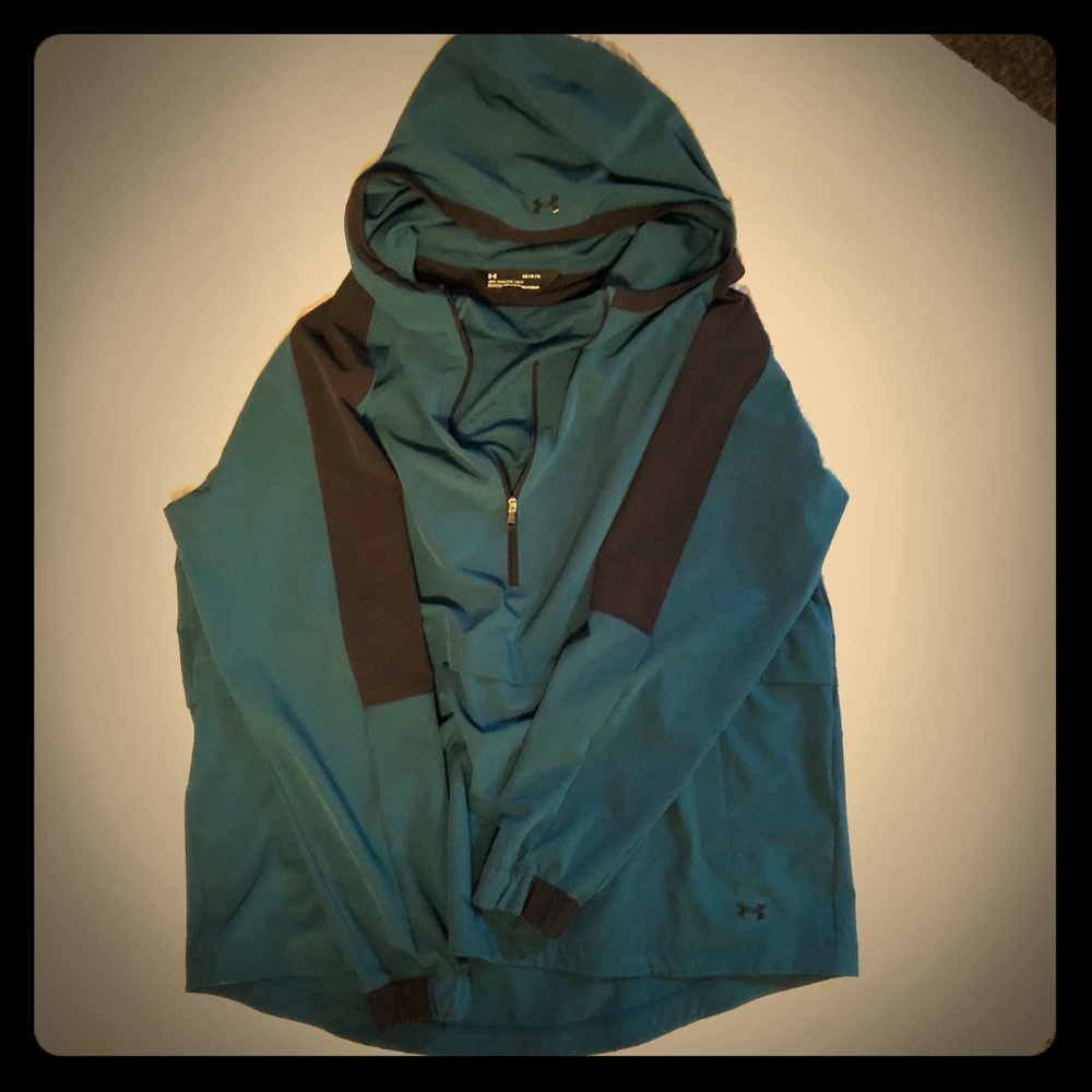 Under Armour women’s light pull over hoodie.